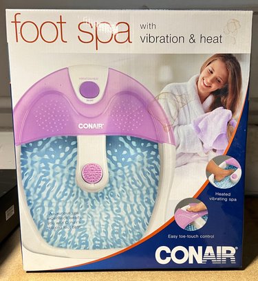 Conair Foot Spa New In Box