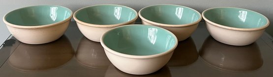 Taylor Smith & Taylor Chateau Buffet Cereal Bowls - 5 Piece Lot