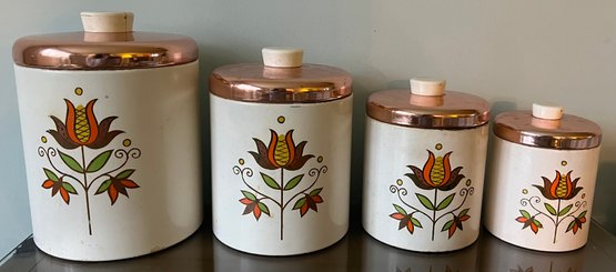 Ransburg Nesting Canister Set Of 4 Pieces