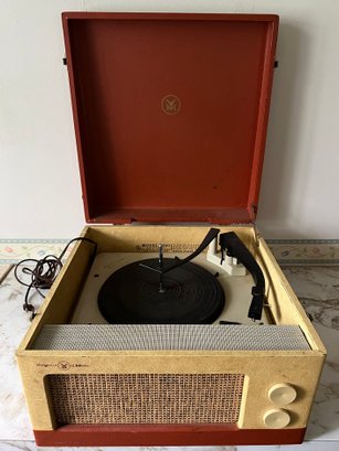 The Voice Of Music Portable Record Player Turntable Model 1260