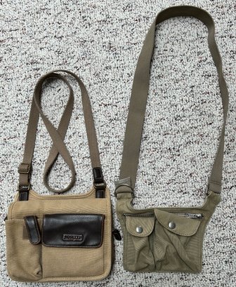 Rosetti Adjustable Crossbody Bag And Olive Green Crossbody Bag, 2 Piece Lot