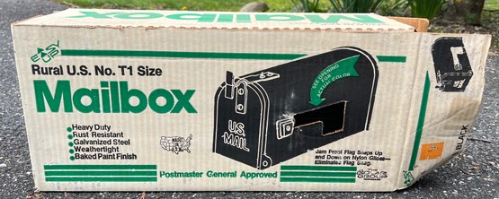 Rural U.S. No. T1 Size Mailbox In Box