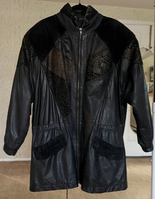 Ada Leather Jacket Size Medium