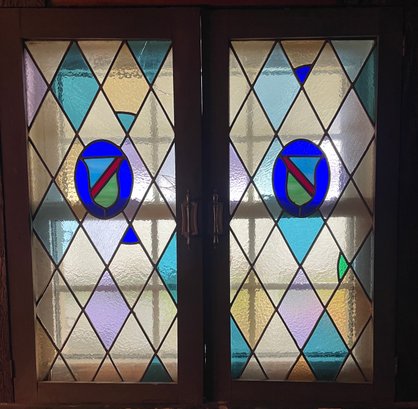 Stained Glass Window Shutters