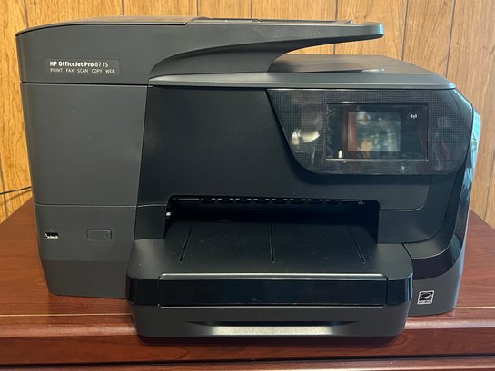 HP OfficeJet Pro Print Scan Fax Copy Wen #8715