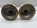 Pair Of Harvin Brass Candlestick Holders