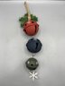 Decorative Holiday Bells - 2 Total