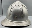 Vintage Aluminum Fireman Helmet