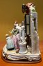 Capodimonte Limited Edition Bisque Porcelain Statue - The Antique Shop #131/1500 - Made In Italy