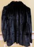 Vintage Black Sable Women's Fur Coat