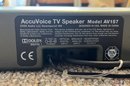 ZVOX AccuVoice AV157 Dialogue Boosting TV Speaker Sound Bar - Remote Included