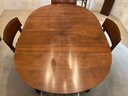 Stanley Furniture Solid Fruitwood Italian Provincial Dining Table With 6 Chairs & Leaf - Table Pads Included