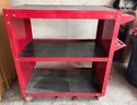 All Trade Metal 3-tier Heavy-duty Garage Rolling Cart With Handle