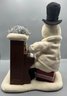 Decorative  'Let It Snow' Musical Piano Battery Operated Snowman