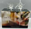 Smith&Hawkin Hand Blown Glass Twinkle Star Ornaments - 3 Boxes Total
