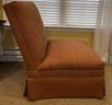 C.R. Laine Wooden Upholstered Slipper Chair