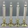 Decorative Battery Operated Faux Candles - 4 Total