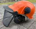 Stihl FS80 Gas Powered Weed Trimmer With Stihl Safety Shielded Helmet