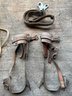 Vintage Tree Climbing Spikes With Harness