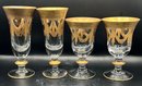 Arte Italica Medici Gold Goblets - 4 Pieces