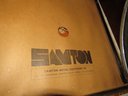 Samton Metal Co. Formica Round Table & 4 Chairs - Vintage