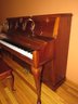 Baldwin Upright Piano With Storage Bench Style #5042/Serial #445502 Cherry Finish