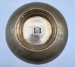 Solid Brass Engraved Pedestal Bowl