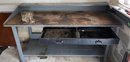Metal Tool Bench With 2 Drawers