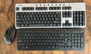 HP And Lenovo Corded Keyboards And Corded Lenovo Mouse - 3 Piece Lot