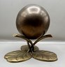 Brass Ball With Brass Stand Made In India
