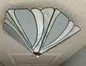 Stained Glass Style Ceiling Light Fixture
