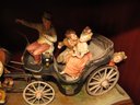 Capodimonte 'coach And Horses' By Bruno Merli, King's Porcelain
