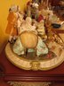 Capodimonte 'concerto' Collezione Venere Porcelain On Wood Base Made In Italy