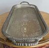 Silver Plated Oblong Serving Tray