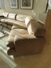 North Shore Interior Designs Custom Fabric Upholstered  4-piece Sectional Sofa