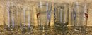 Yankee Drinking Glass, Donald Duck Glass Mug, Budweiser Drinking Glass With Assorted Glassware - 9 Piece Lot