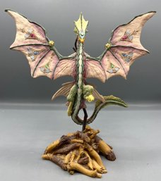 Holland Studio Craft 1998 Enchantica Collection Limited Edition Figurine - Jewel Dragon