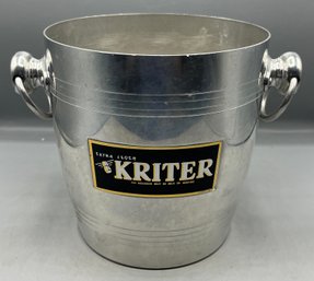 Kriter Aluminum Ice Bucket With Handles