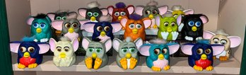 McDonalds Corp 1998 Plastic Furby Toys - Assorted Lot