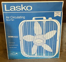 Lasko 3-speed Air Circulating Box Fan - Box Included