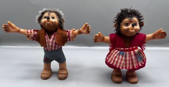 Steiff Macki And Mucki Hedgehog Dolls