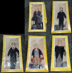 Effanbee Rubber Collectible Dolls - 5 Total - Box Included