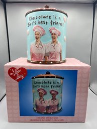 'I Love Lucy' Ceramic Cookie Jar - Box Included