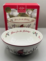 Lenox Home For The Holidays Porcelain Bowl - Box Included