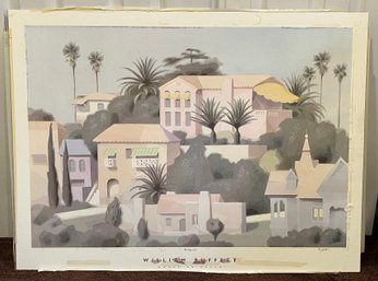 William Buffet Prints - La Casa Azul / Hollywood - 2 Total