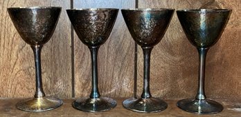 Derbys P. Co. Silver Plated Goblet Set #1903 - 4 Total