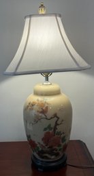 Hand Painted Glass Table Lamp