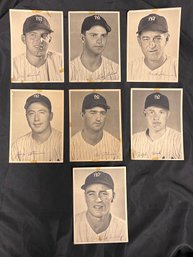 Set Of 7 1940S Yankees Prints