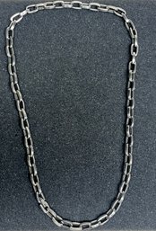 Stainless Steel Box Link Necklace