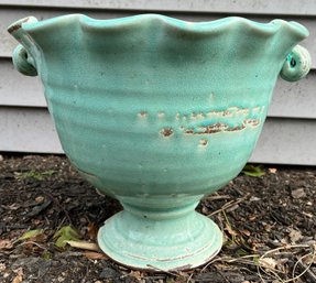 Decorative Terracotta Footed Planter
